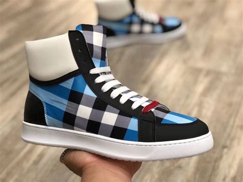 burberry vans sneakers|burberry high top sneakers.